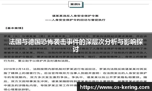 法国与德国恐怖袭击事件的深层次分析与影响探讨
