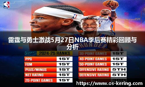 雷霆与勇士激战5月27日NBA季后赛精彩回顾与分析